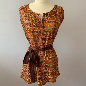 Geometric romper NWT